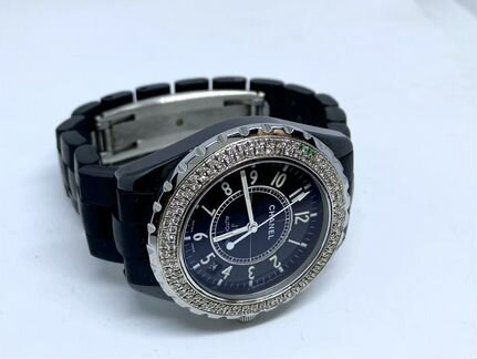 Часы Chanel J12 Diamond Black Ceramic (оригинал)