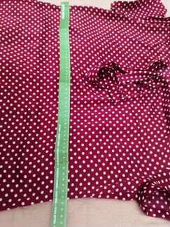 Блузка в горошек