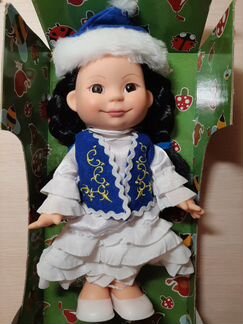 Кукла Весна веснушка в казахском наряде