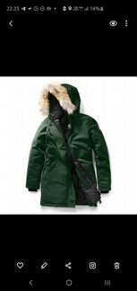 Женская парка canada goose trillium Algonquin Gree