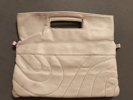 Клатч летний белый