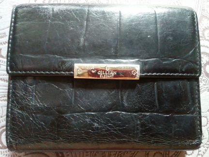 Кошелёк натуральная кожа б/у Gillian