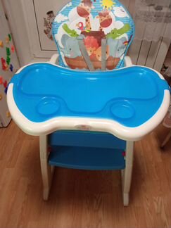 Стульчик- трансформер для кормления Polini Kids 46