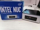 Intel NUC, 4 ядра, память 4gb, SSD 120gb