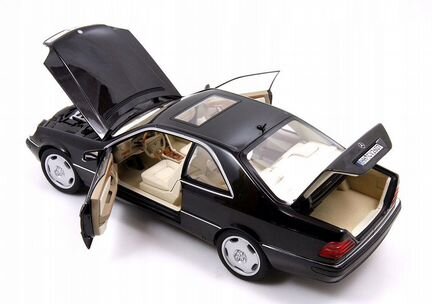 Mercedes CL600 W140 C140 Black Norev 1:18