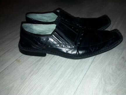 Ботинки кожаные мужские Италия 44 1/2