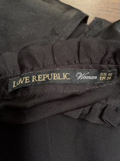 Платье черное Love Republic 40 р-р