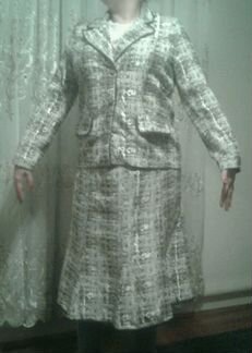 Костюм женский (юбка + жакет), р.52