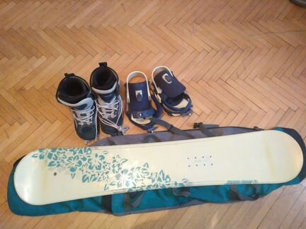Сноуборд Santa Cruz (Сделан в Германии) + комплект