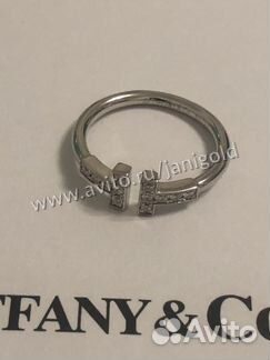 Золотое кольцо Тифани Tiffany & co