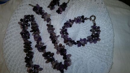 Набор из аметиста