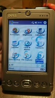 Dell Axim X30 винтажный наладонный компьютер