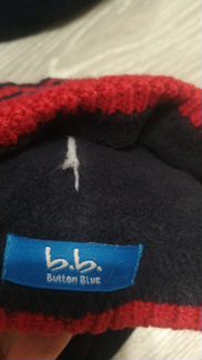 Шапка и шарф Button Blue