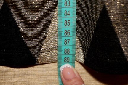 Платье с люрексом