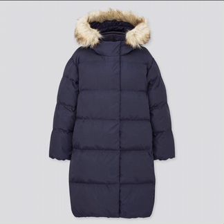 Утеплённое пальто Uniqlo