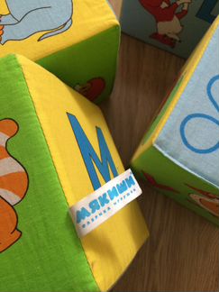 Кубики Мякиши большие Алфавит 15 см