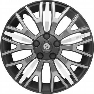 Колпаки на колёса sparco SPC/WC-1350X BK/GY/silver