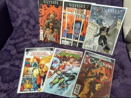 Комиксы, Comics Marvel, DC (на англ. языке)