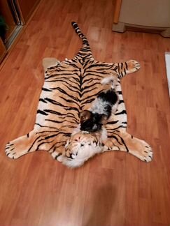 Шкура тигра плюшевая