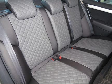 Модельные чехлы Ситроен С4 из экокожи