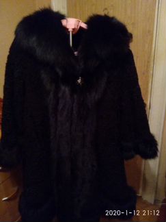 Шуба каракуль (натуральный мех)