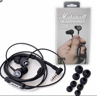 Наушники Marshall Mode black (гарнитура)