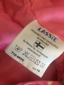 Осенний комбинезон Lassie 74рр (на 74-80)