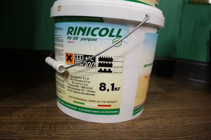 Клей Rinicoll PU-2K паркетный 8.1 кг