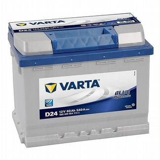 Аккумулятор Varta Blue D24 60Ач обратная поляр