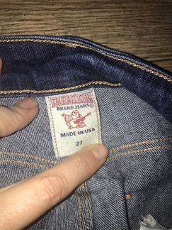 Джинсы skinny true religion 27 размер