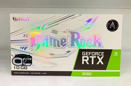 Видеокарта Palit GeForce RTX 3080 GameRock OC 10GB