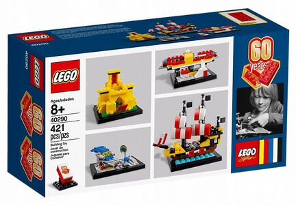 Лего lego 40290 Юбилейный коллекционный набор