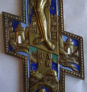 Крест 19 Век Эмаль (19 на 38 см.)