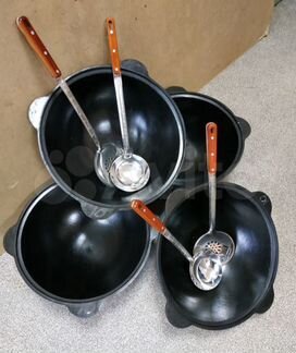 Казан 8л чугунный Узбекский