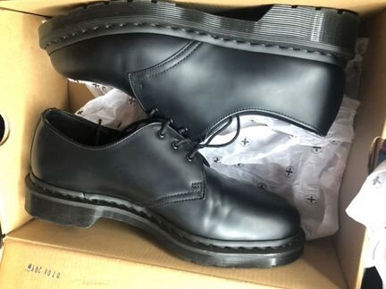 Ботинки Dr. Martens mono 1461 black smooth