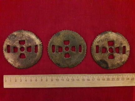 Элементы украшения конской упряжи Бронза 18-19 век