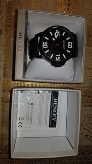 Часы наручные новые мужские черные не б/у