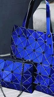 Синяя сумка Bао Bао(две сумки в комплекте)