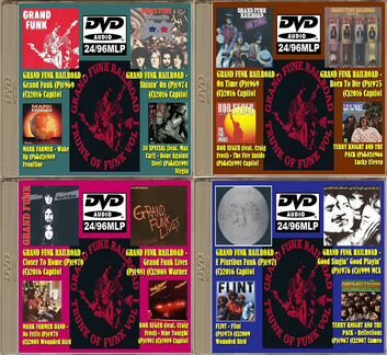 Коллекция Grand Funk Railroad на dvd-audio
