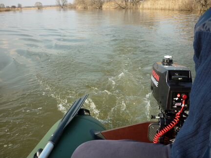 Лодка пвх Флинк 290 с мотором Ниссан Марин 3,5 л.с