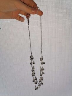 Ожерелье и серёжки, комплект