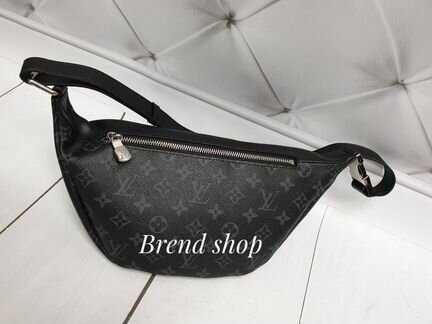 Поясная сумка louis vuitton lux луи витон кожа