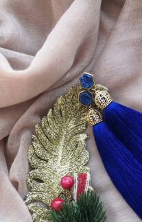 Серьги кисти новые