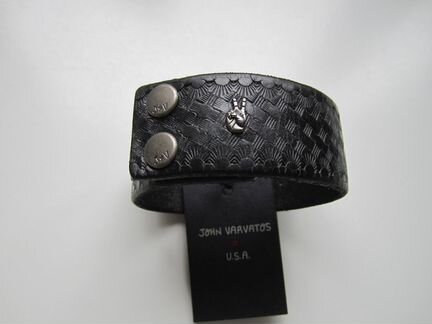 John Varvatos-кож.браслет.Оригинал из США