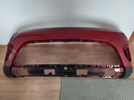 Передний бампер красный Грейт воол Ховер м4