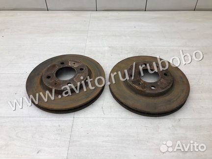 Тормозные диски передние Mitsubishi Lancer 9 4G18