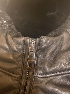 Armani куртка зима натур кожа L