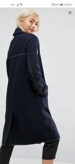 ASOS пальто шерстяное