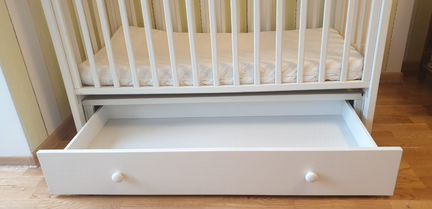 Кроватка Sadeko Lapsi Slovenia, матрас, балдахин