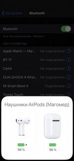 Наушники AirPods